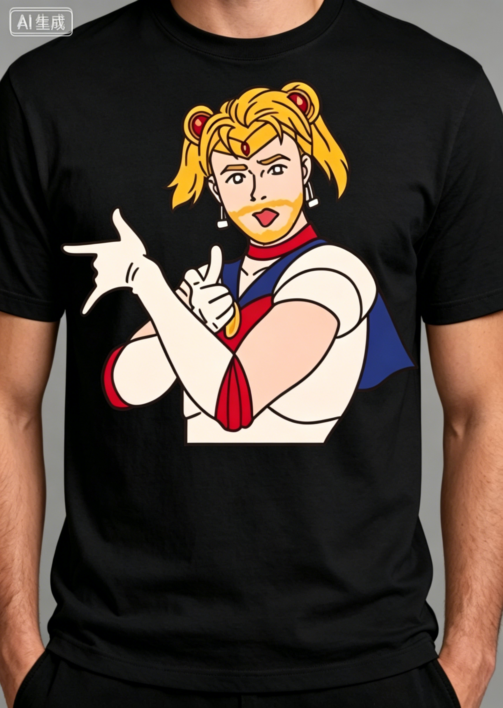 Anime Cosplay Meme - 2026 New Summer Cotton Funny Sailor