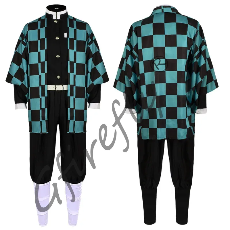 Kamado Tanjirou Cosplay Costum - Anime Cosplay Katana 리뷰 및 가격