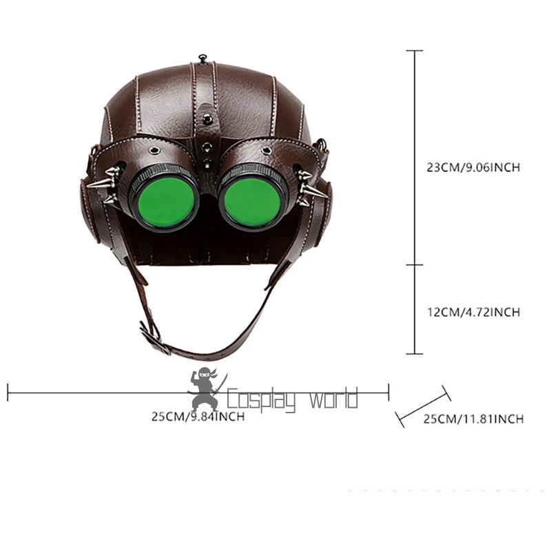 Retro Steampunk Cosplay Headge - Anime Cosplay Glasses 리뷰 및 가격