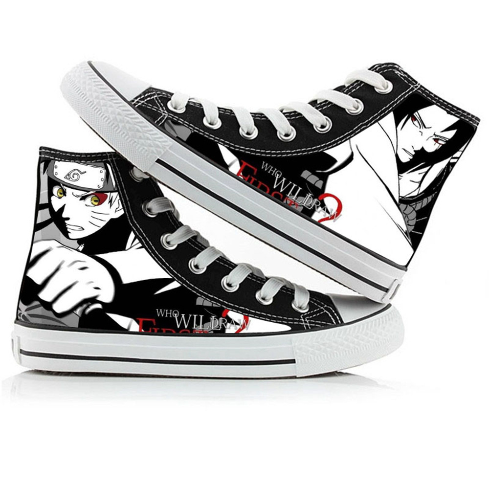 Naruto Uzumaki High-Top Canvas - Anime Cosplay Ideas Girl 리뷰 및 가격