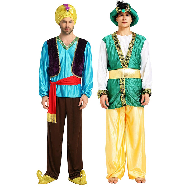 Men Cosplay Aladdin Lamp Genie - Anime Cosplay India 리뷰 및 가격