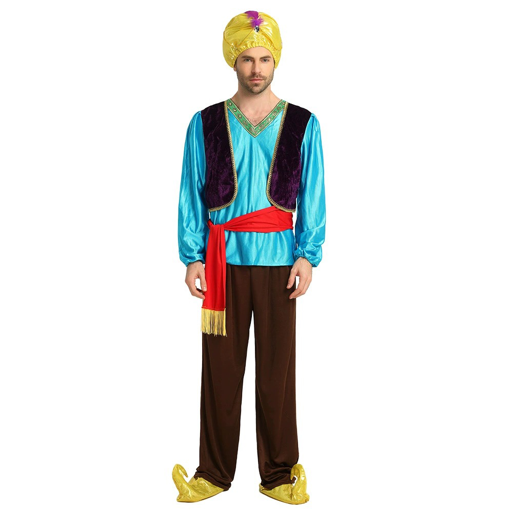 Men Cosplay Aladdin Lamp Genie - Anime Cosplay India 리뷰 및 가격