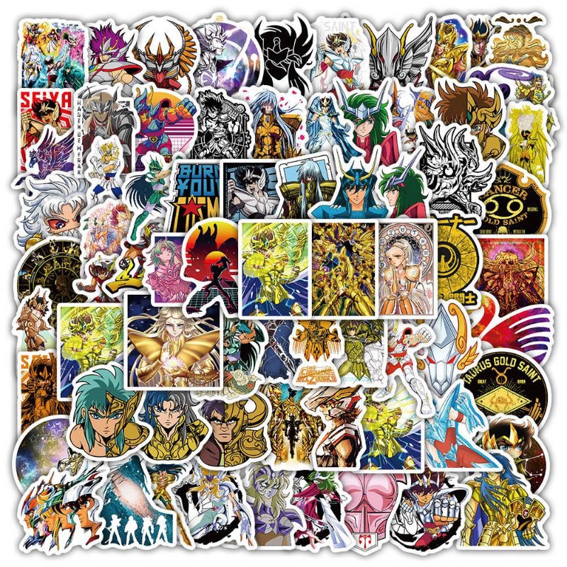 101Pcs Saint Seiya Anime Stick - Anime Cosplay Characters 리뷰 및 가격