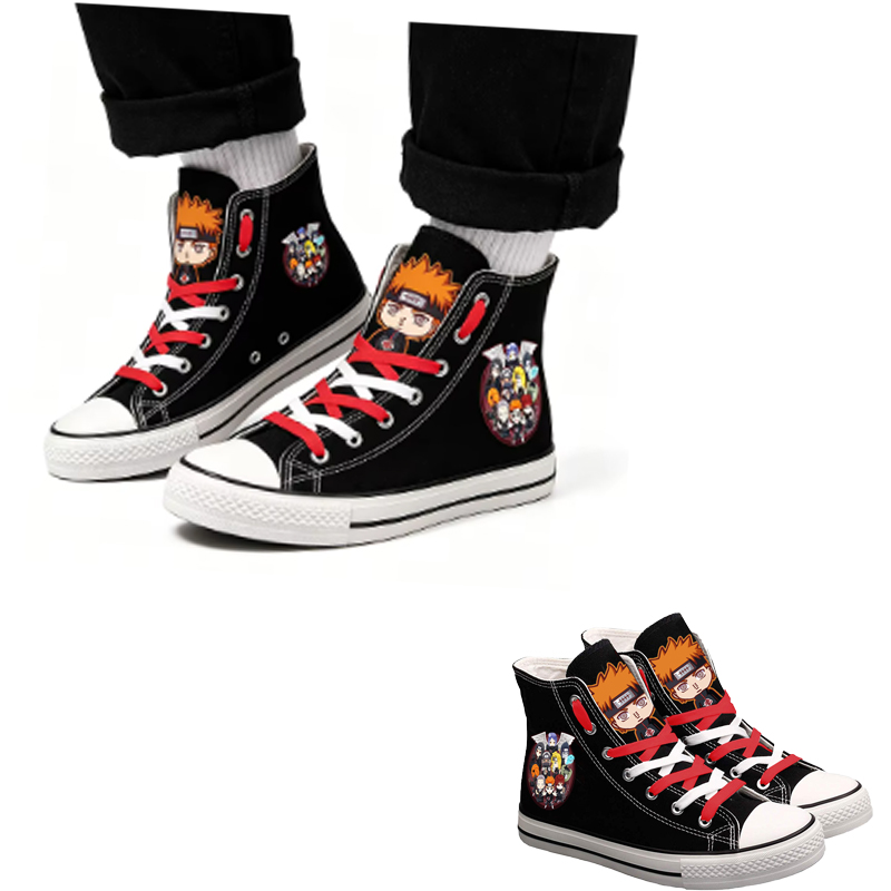 Naruto Uzumaki High-Top Canvas - Anime Cosplay Ideas Girl 리뷰 및 가격