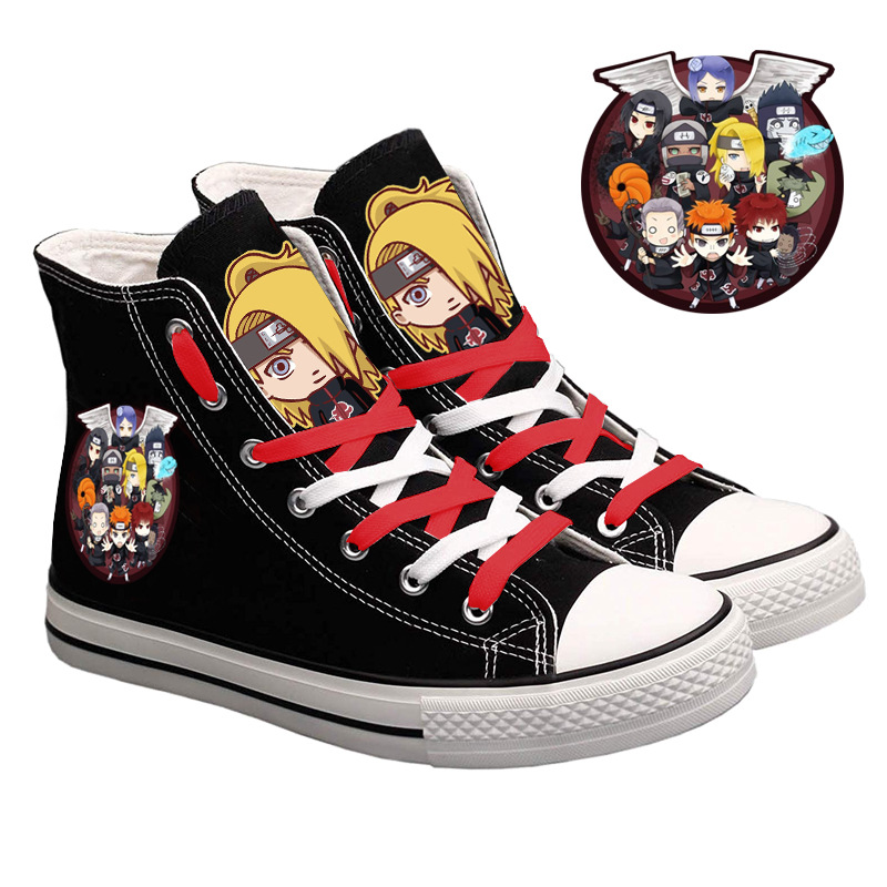 Naruto Uzumaki High-Top Canvas - Anime Cosplay Ideas Girl 리뷰 및 가격