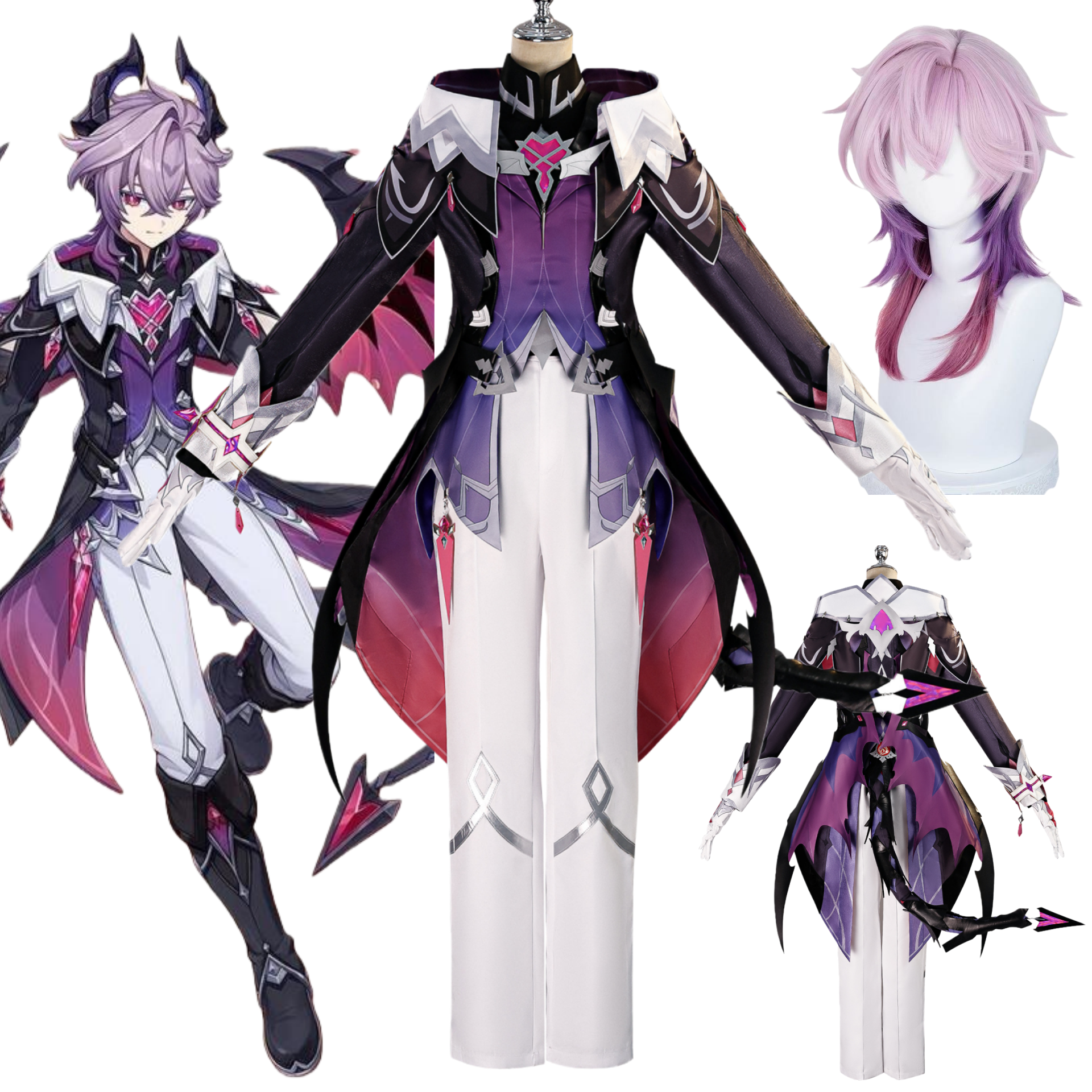 Durin Cosplay Costume Wig Game - Anime Cosplay Wig 리뷰 및 가격