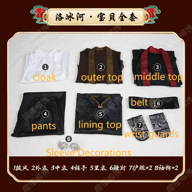 Anime Luo BingHe Cosplay Costu - Anime Cosplay Wig 리뷰 및 가격