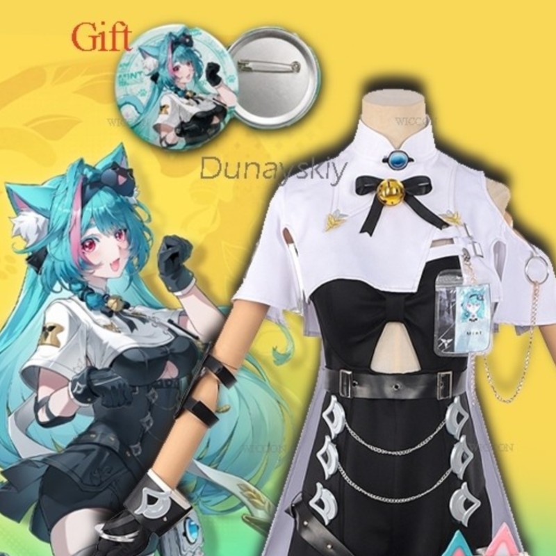Fantasias NTE Mint Neverness T - Cosplay Anime Shoes 리뷰 및 가격