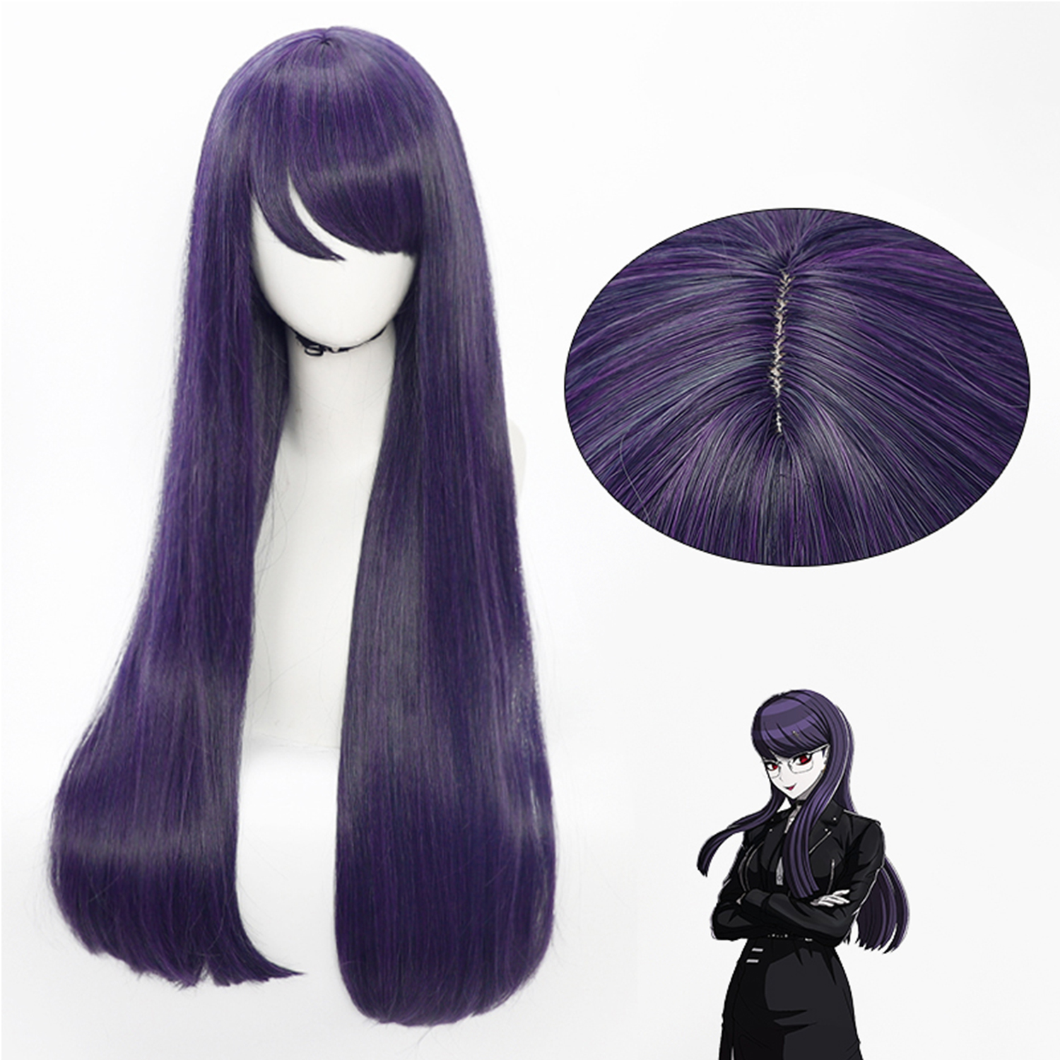 Cos Wig The Hundred Line Last  - Anime Cosplay Realistic 리뷰 및 가격