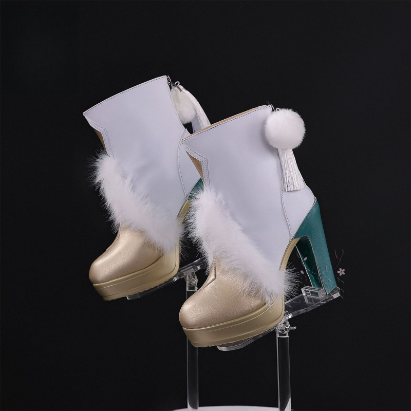 Genshin Impact Zibai Cosplay S - Cosplay Anime Shoes 리뷰 및 가격