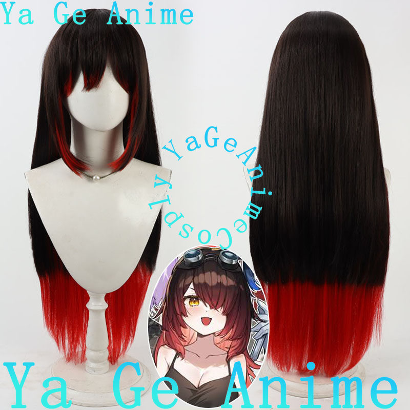 Cosplay Wig Long Loose Hair Gr - Anime Cosplay Realistic 리뷰 및 가격
