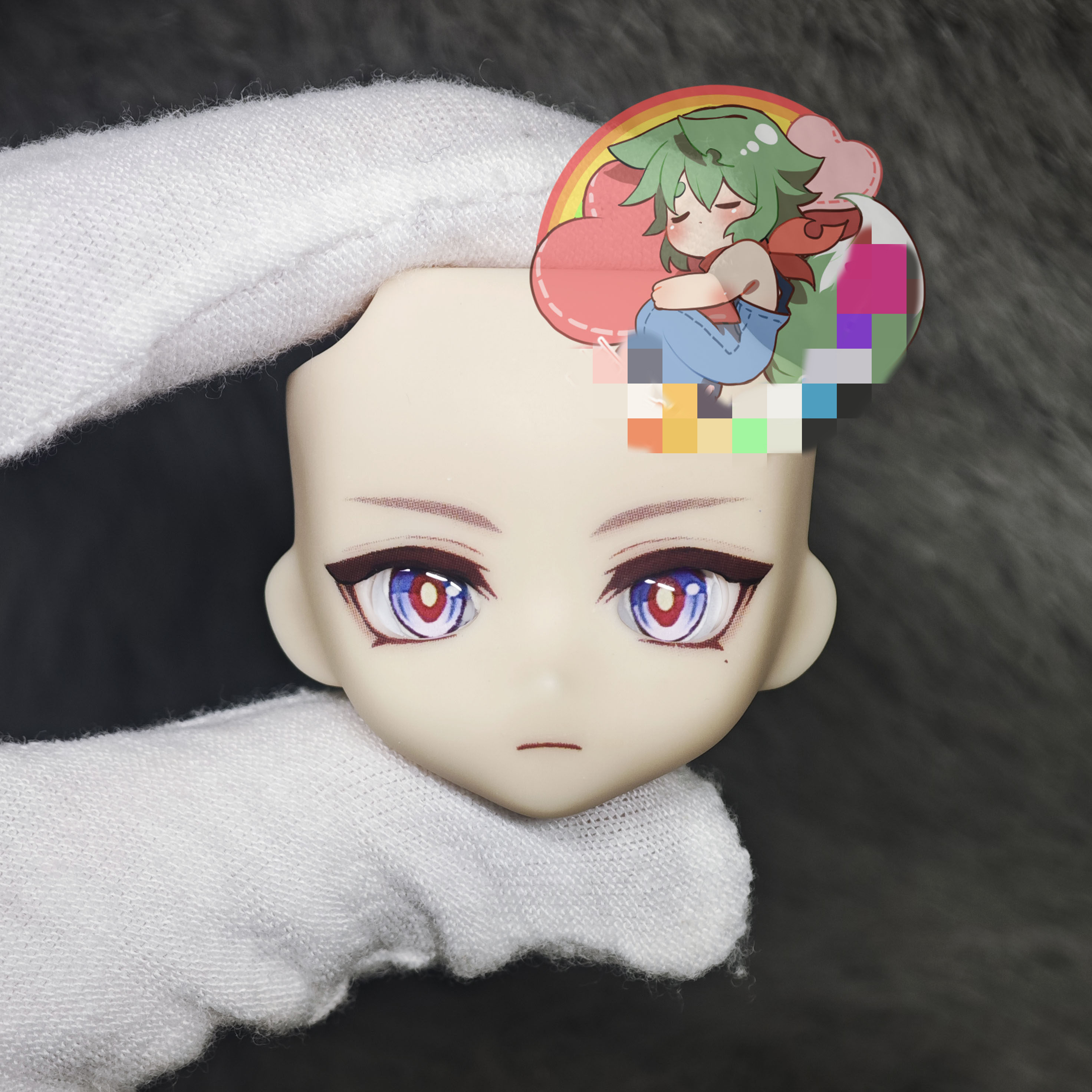 Genshin Impact Illuga OB11 OB2 - Anime Cosplay Eye Makeup 리뷰 및 가격