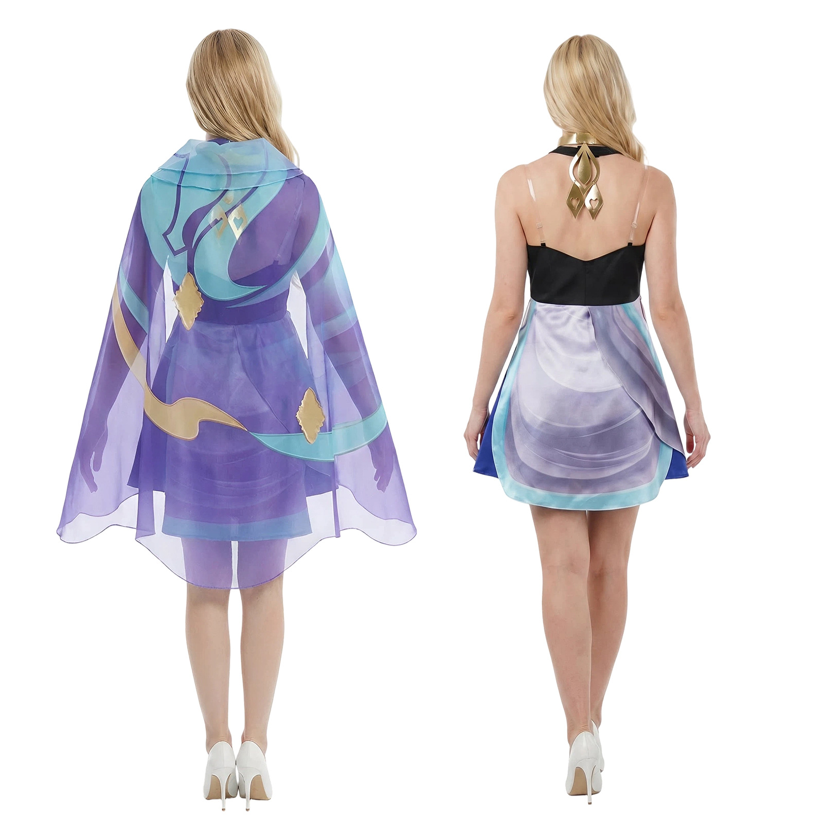 Dolia Dress with Headscarf Cos - Anime Cosplay Characters 리뷰 및 가격