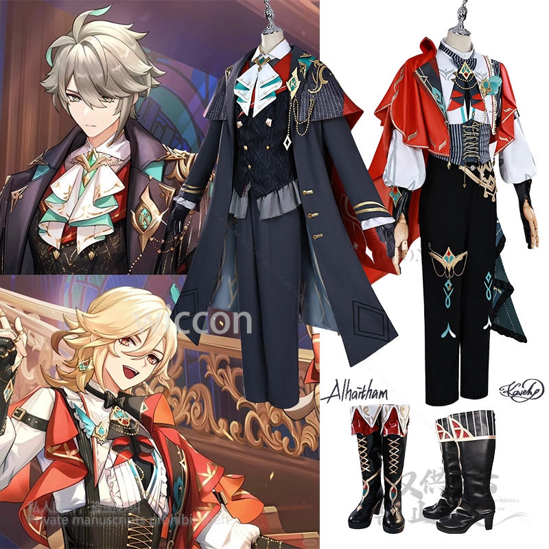 Alhaitham Kaveh KFC Cosplay Co - Cosplay Anime Shoes 리뷰 및 가격