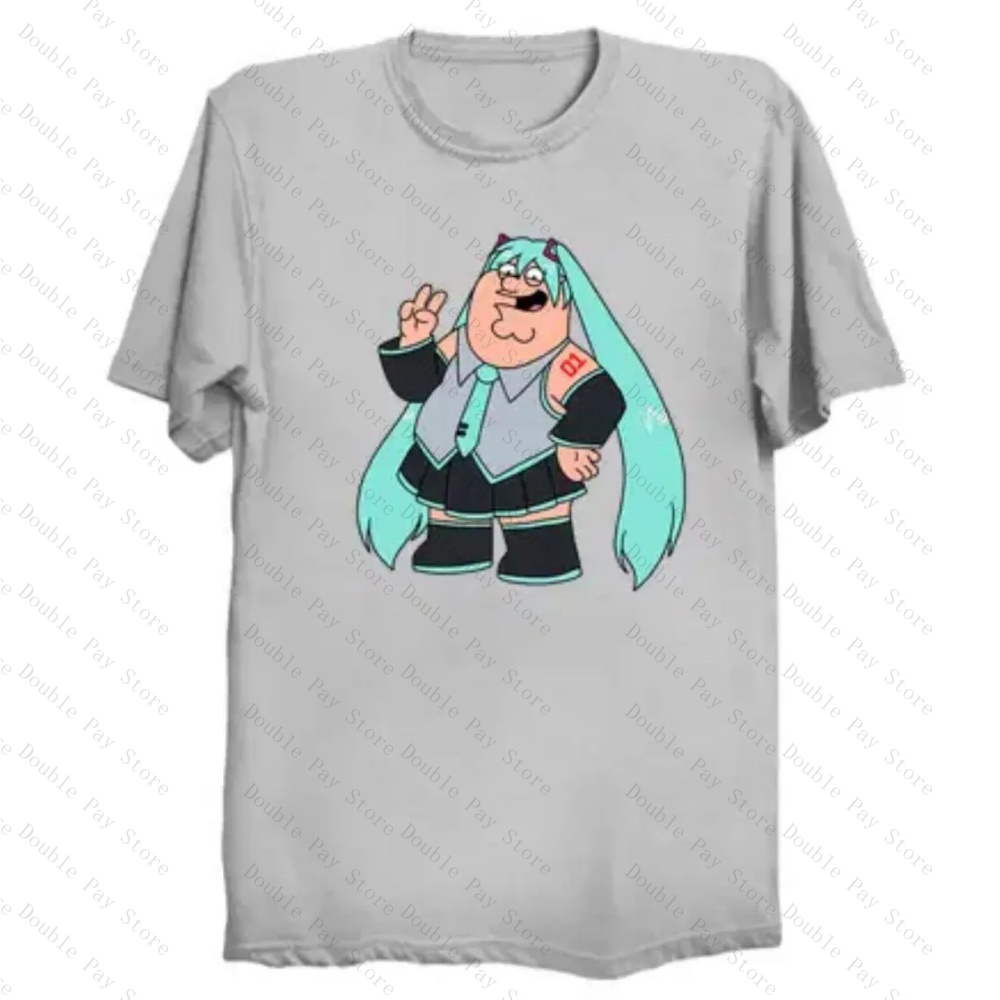 Peter Griffin Miku Meme T-Shir - Anime Cosplay Meme 리뷰 및 가격