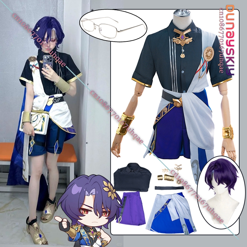 Dr Ratio Cosplay Game Honkai：S - Anime Cosplay Glasses 리뷰 및 가격