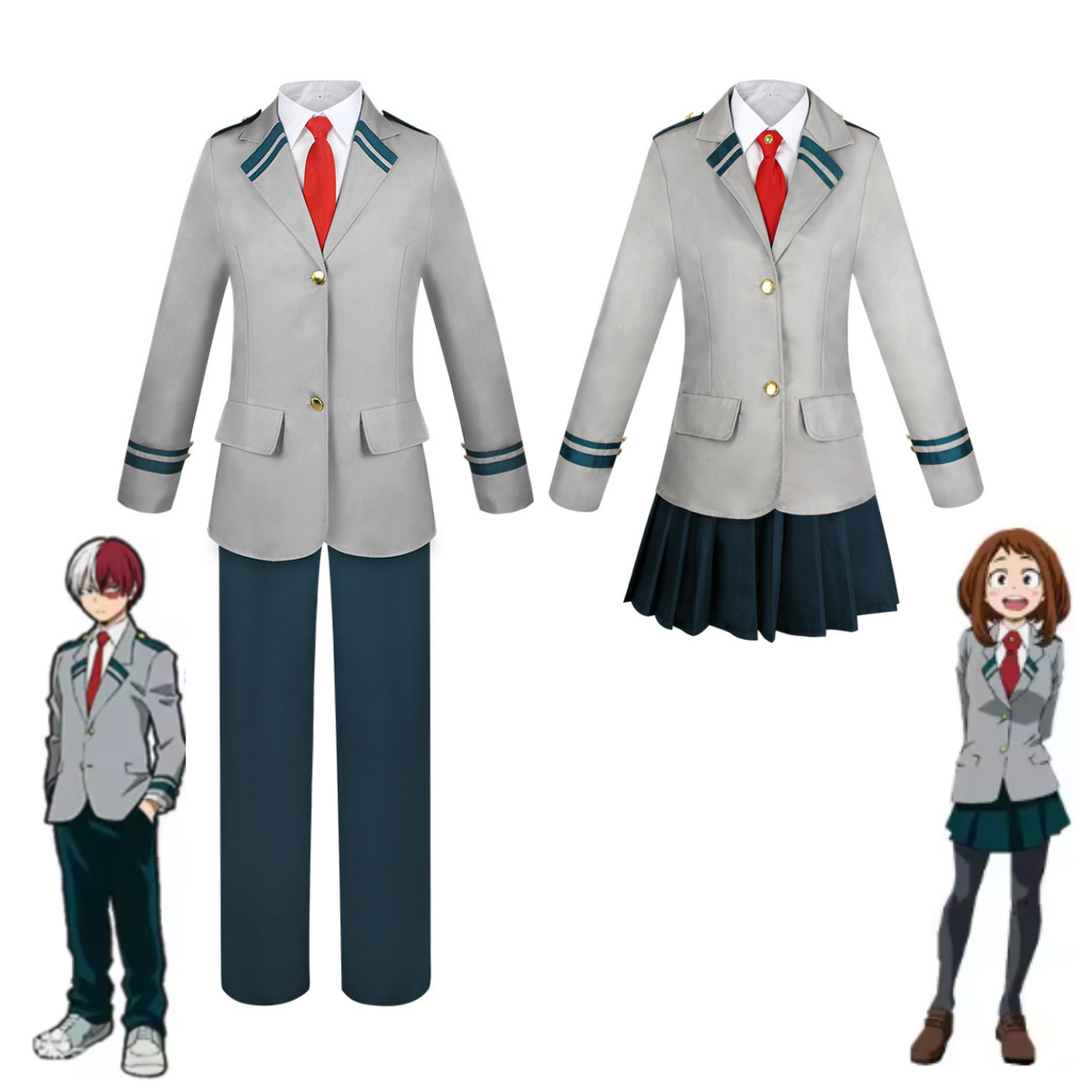 Anime My Hero Academia Shoto T - Anime Cosplay Wig 리뷰 및 가격