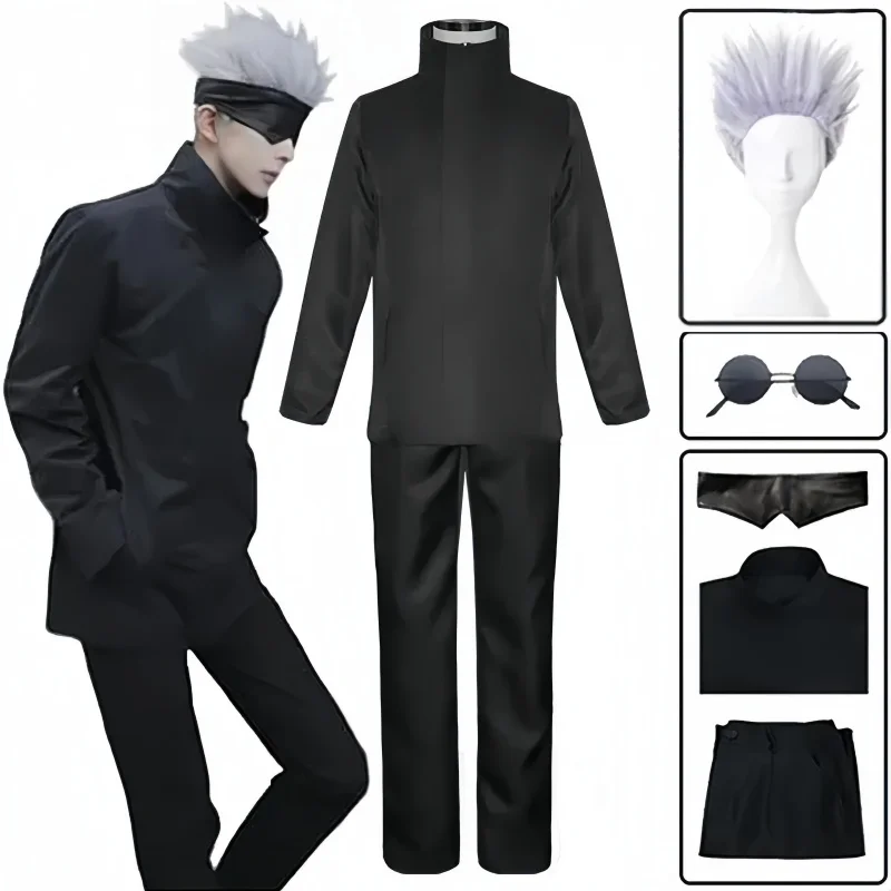 Anime Jujutsu Satoru Gojo Cosp - Anime Cosplay Glasses 리뷰 및 가격